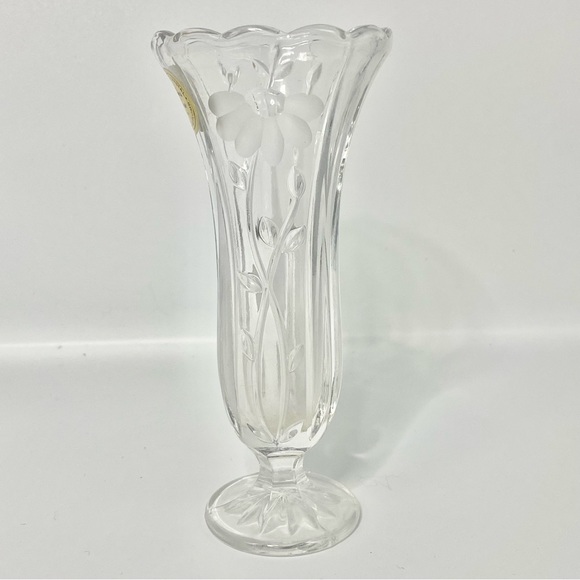 Princess House Accents Princess House Heritage Romance Collection 24 Lead Crystal Bud Vase 5